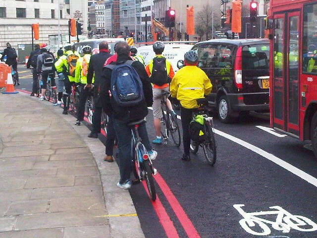 Cyclists in the City