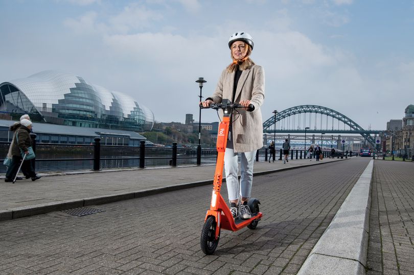 Newcastle Neuron e-scooters